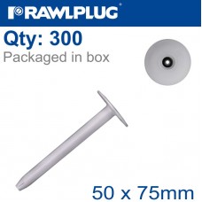 TELESCOPIC SLEEVE WITH ROUND PLATE 50X75MM X300-BOX